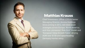 Professor Matthias Krauss und Ancora Holdings: Die deutsche Expansion mit aiancora.de – Prudent Investment von Amerika nach Europa dvzv Professor Matthias Krauss und Ancora Holdings: Die deutsche Expansion mit aiancora.de – Prudent Investment von Amerika nach Europa