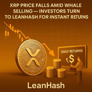XRP price falls amid whale sell-off – investors turn to LeanHash for instant gains efsd XRP price falls amid whale sell-off – investors turn to LeanHash for instant gains