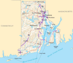 ewfr Solar Powered Microgrid Utility Median Barrier at Rhode Island Highways