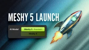 meshy5 1 2 Meshy Launches Meshy 5: Enhanced Accuracy, Stability, and Control in AI-Powered 3D Generation