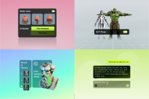 meshy5 3 1 Meshy Launches Meshy 5: Enhanced Accuracy, Stability, and Control in AI-Powered 3D Generation