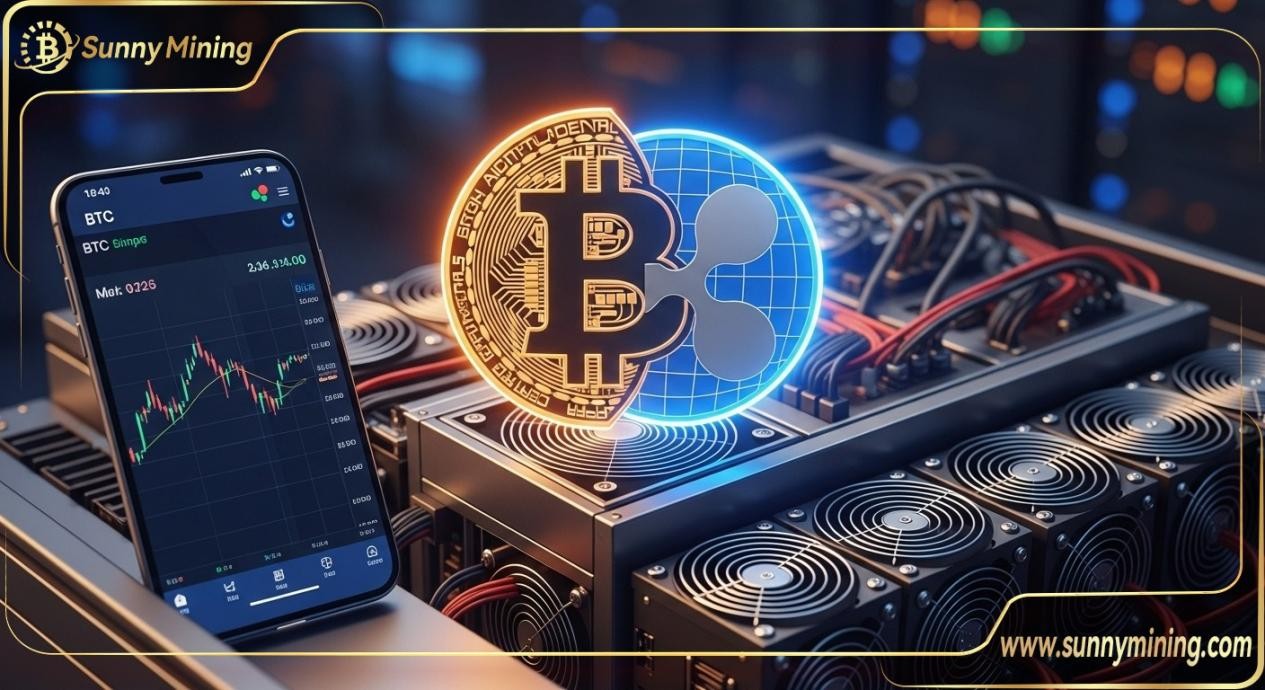 Mine BTC/XRP Anytime, Anywhere: Sunny Mining Launches Mobile Cloud Mining App with Earnings Dashboard