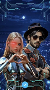unnamed 71 “The Digital Embrace”Wolfgunblood's Journey from Humanity to Digitally!