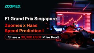 vxv Zoomex Partners with MoneyGram Haas F1 to Launch “Zoomex Lap” Trading Event with a 400,000 Dollars Prize Pool