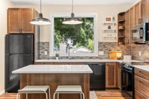547 blair avenue kitchen view Schedule a Tour with Glow Tiny Homes: Saint Paul's First Modern Tiny Homes