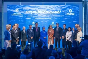 blueawarecampaign BlueAware by Zero Waste Foundation: Türkiye’s Global Marine Awareness Campaign at Climate Week NYC