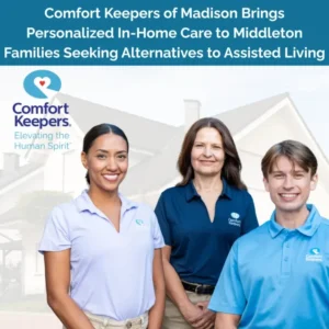 ck madison pr 2 Comfort Keepers of Madison Brings Personalized In-Home Care to Middleton Families Seeking Alternatives to Assisted Living