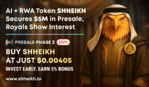 czxc Big Reveal: Royals of Middle East Back SHHEIKH as Presale Phase 2 Crosses 5 Million Dollars