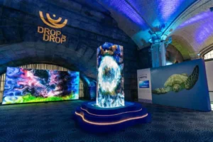 dropbydropguastavina enterance large BlueAware by Zero Waste Foundation: Türkiye’s Global Marine Awareness Campaign at Climate Week NYC