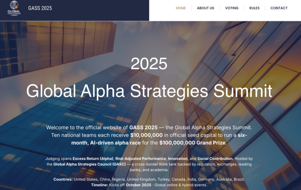 3 Global Alpha Strategies Summit 2025: Global Contenders Prepare to Redefine AI-Driven Investment Excellence