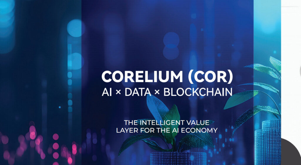 螢幕截圖 2025 10 08 上午1.37.26 Corelium (COR) Launches as the Intelligent Value Layer for the AI Economy