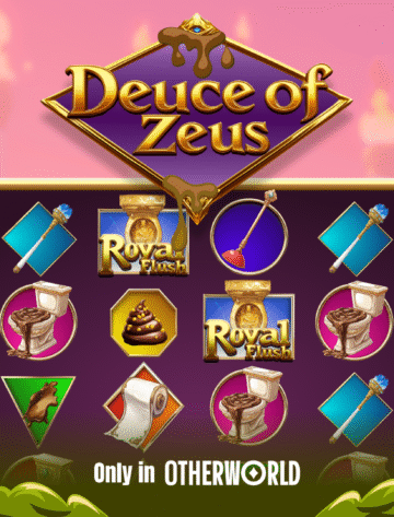 doz press release The World’s First Bathroom-Themed Slots Game Launches:  Deuce of Zeus Goes Live Exclusively on Otherworld Casino