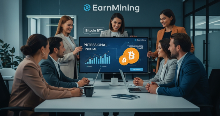 EarnMining Transforms Bitcoin BTC Income into a Professional, Scalable Opportunity for Modern Wealth Builders