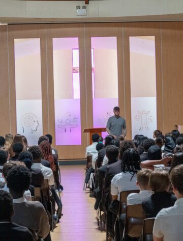 corpus christi talk Mental Health Advocate Shares Crucial Message with Local School Pupils ahead of Exam Season